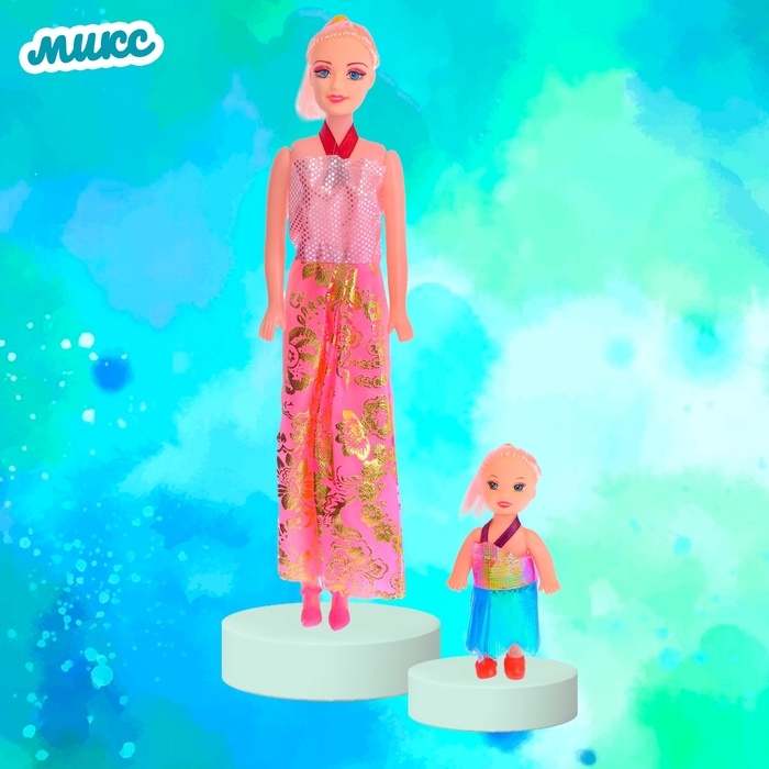 Кукла-модель «Каролина» с малышкой, МИКС Кукла-модель «Каролина» с малышкой, МИКС