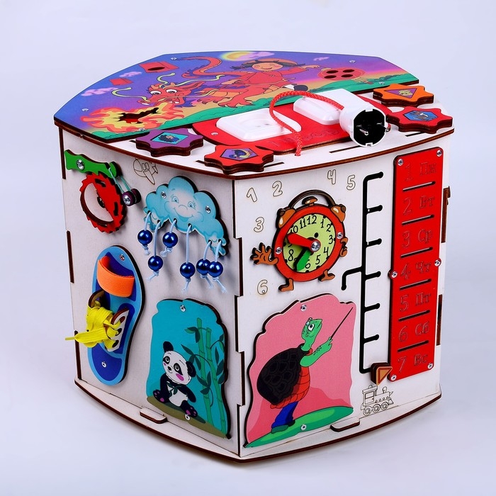 Бизидом вращающийся, со светом &laquo;Дракоша&raquo;, 31 &times; 38 &times; 38 см