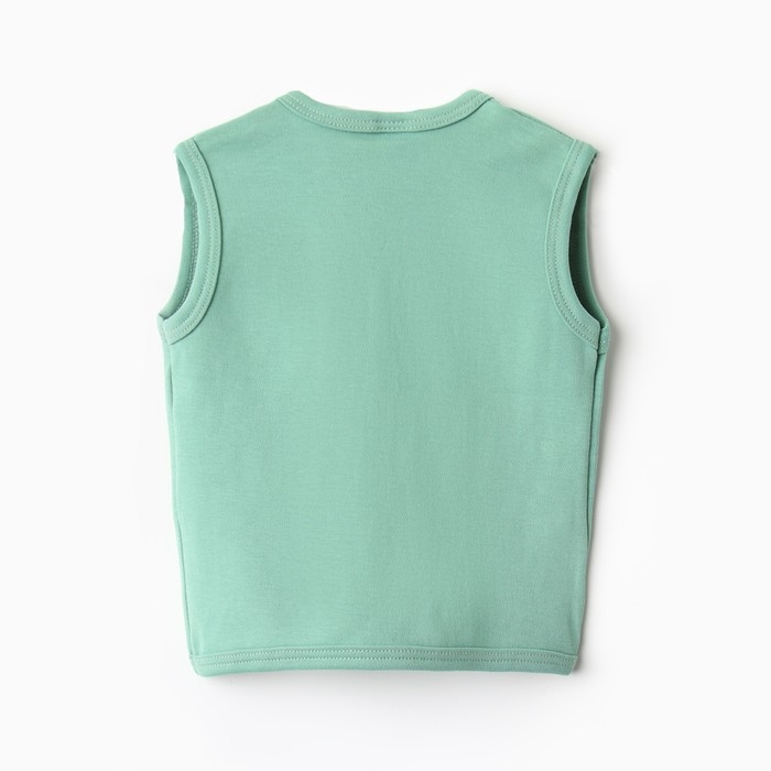 Жилет детский, цвет зеленый, рост 92 см Жилет детский, цвет зеленый, рост 92 см