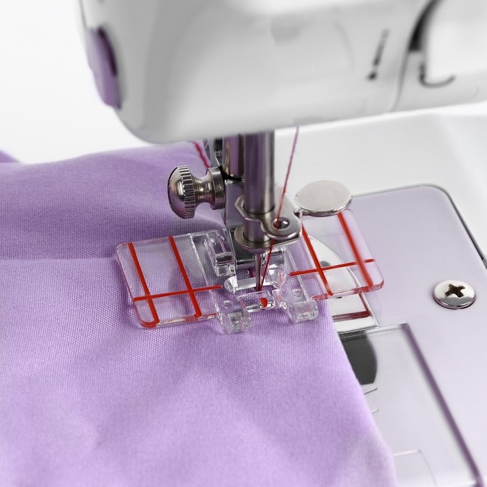 Лапка для швейных машин, для параллельных швов, с разметкой, 4,8 × 3 × 0,2 см Лапка для швейных машин, для параллельных швов, с разметкой, 4,8 × 3 × 0,2 см