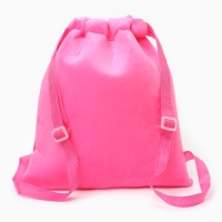 Сумка детская &laquo;Белая кошечка&raquo;, 35 &times; 30 см, цвет розовый