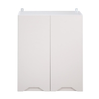 Шкаф навесной 600 Хельга, 600х300х720, Белый/Грей софт МДФ
