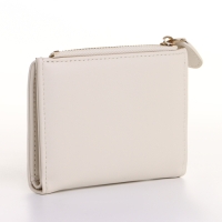 Кошелёк женский на кнопке, цвет бежевый Кошелёк женский на кнопке, цвет бежевый