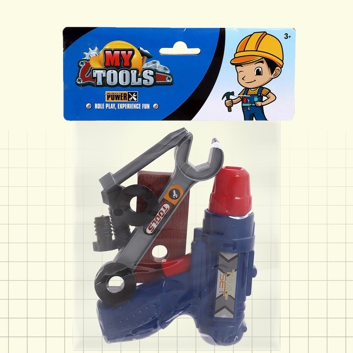 Набор инструментов &laquo;Слесарь&raquo;, 8 элементов, цвет МИКС