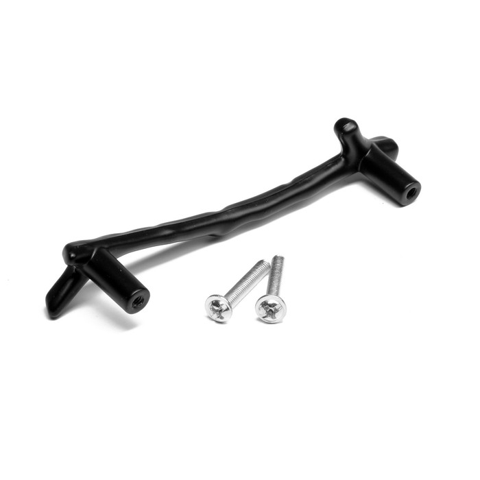 Ручка-скоба CAPPIO "Ветка" RSC009, м/о 96 мм, цвет черный