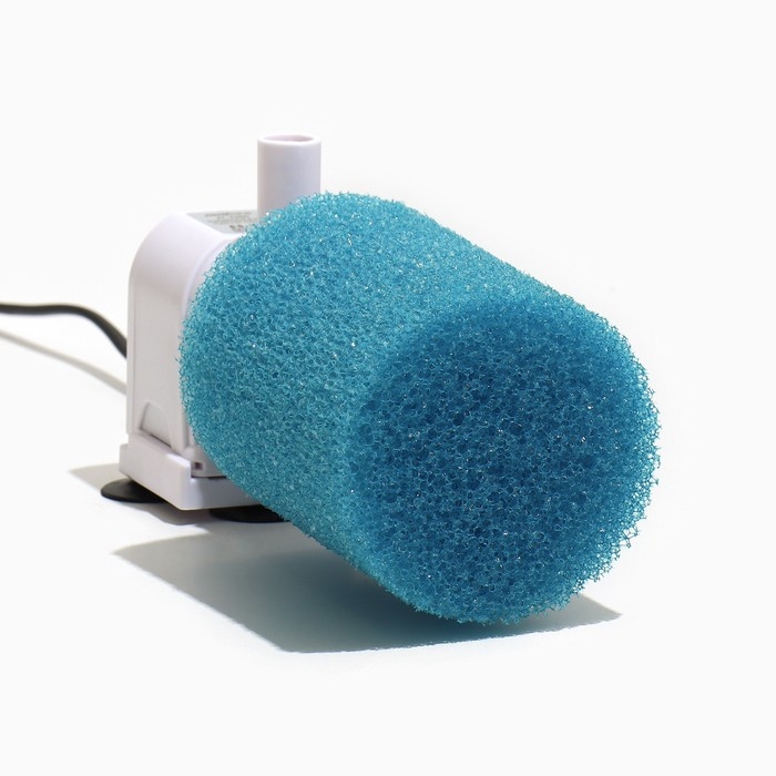 Губка круглая № 3, крупнопористая, 8 х 8 х 10 см, синяя Губка круглая № 3, крупнопористая, 8 х 8 х 10 см, синяя