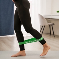 Набор фитнес-резинок ONLYTOP &laquo;Авокадо&raquo;: нагрузка 10, 14, 22 кг, 3 шт., 30х5 см