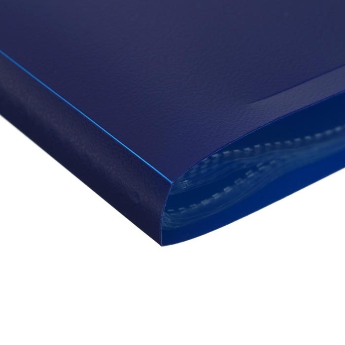 Папка с 10 вкладышами А4, 500 мкм, Calligrata, черничная Папка с 10 вкладышами А4, 500 мкм, Calligrata, черничная