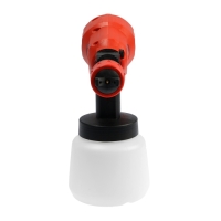 Краскопульт аккумуляторный ТУНДРА, 21 В, 800 мл, 1.5 Ач, 650 мл/мин, сопло 1.8/2.5 мм Краскопульт аккумуляторный ТУНДРА, 21 В, 800 мл, 1.5 Ач, 650 мл/мин, сопло 1.8/2.5 мм