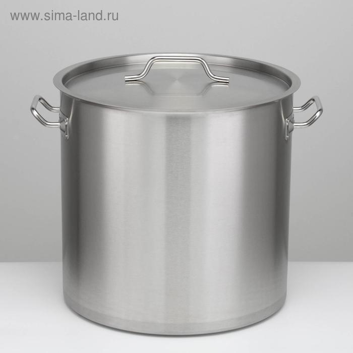 Котёл, 50 л, d=40 см, h=40 см, металлическая крышка, капсульное дно, индукция, нержавеющая сталь Котёл, 50 л, d=40 см, h=40 см, металлическая крышка, капсульное дно, индукция, нержавеющая сталь