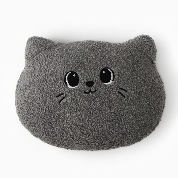 Подушка декоративная Этель "Кошечка" 30*37 см, цв.серый