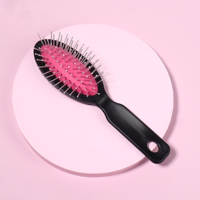 Расчёска массажная, 4 × 17 см, цвет МИКС Расчёска массажная, 4 × 17 см, цвет МИКС