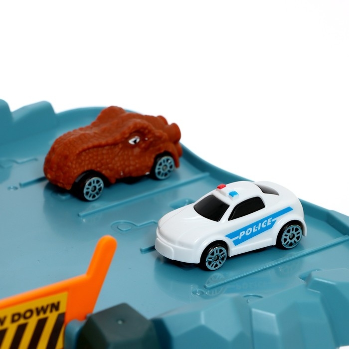 Автотрек «Динозавр», звуковые эффекты, эффект дыма Автотрек «Динозавр», звуковые эффекты, эффект дыма