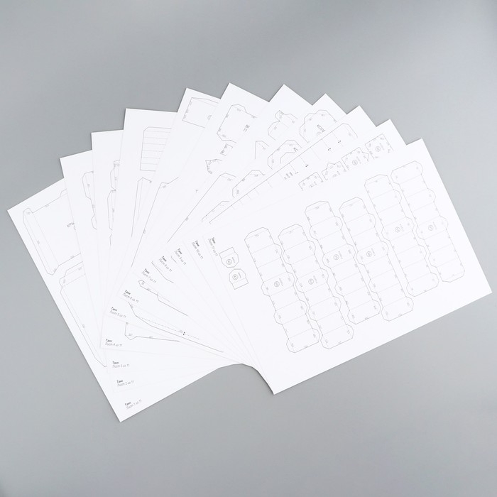 Набор для создания полигональной фигуры &laquo;Танк&raquo;