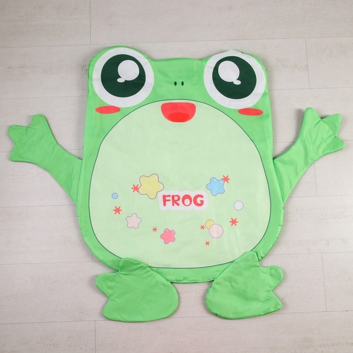 Развивающий коврик с дугами &laquo;Лягушонок&raquo;, 4 игрушки, зеркало, размер 78х69 см, Крошка Я