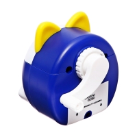 Точилка механическая с контейнером, Ушки фиолетовый/белый Точилка механическая с контейнером, Ушки фиолетовый/белый