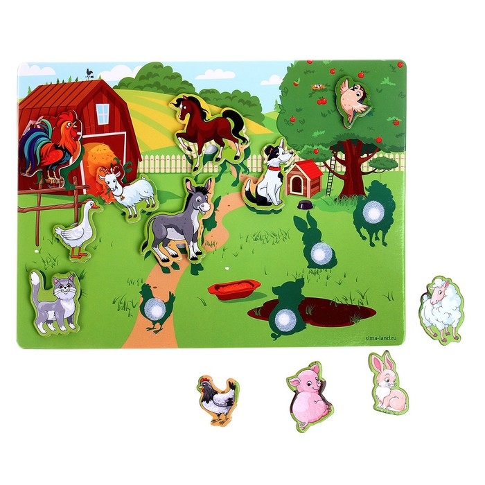 Игрушка на липучках &laquo;&lrm;Домашние животные&raquo;&lrm;