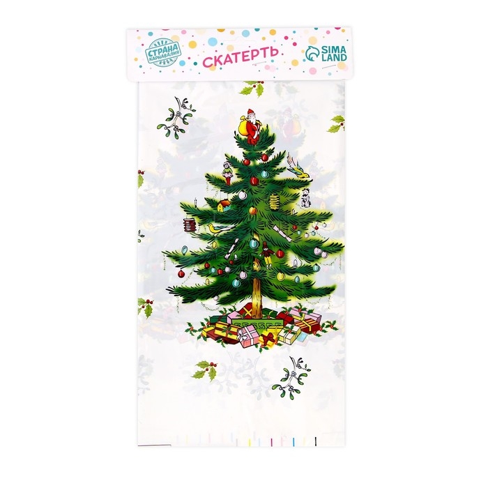 Скатерть &laquo;Ёлка&raquo;, 108х180 см