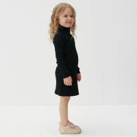 Платье для девочки MINAKU цвет чёрный, рост 116 см Платье для девочки MINAKU цвет чёрный, рост 116 см