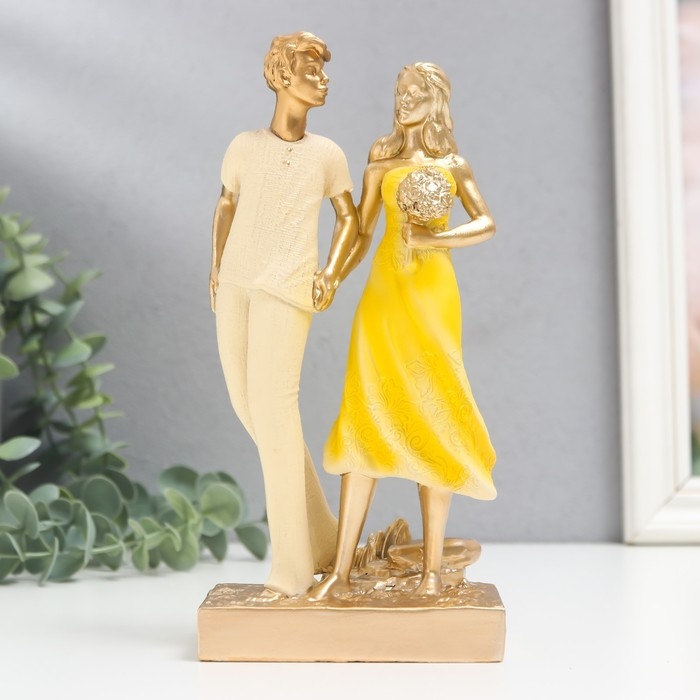 Сувенир полистоун Сувенир полистоун "Прогулка вдвоём" 6х8х19,5 см