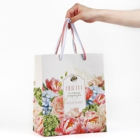 Пакет ламинированный «Цвети», ML 23 х 27 х 11.5 см Пакет ламинированный «Цвети», ML 23 х 27 х 11.5 см