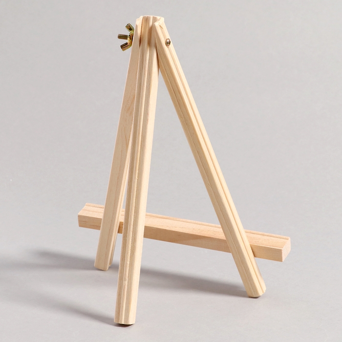 Мольберт демонстрационный, настольный, тренога &mdash; 3,5 &times;18,5 &times; 23 см
