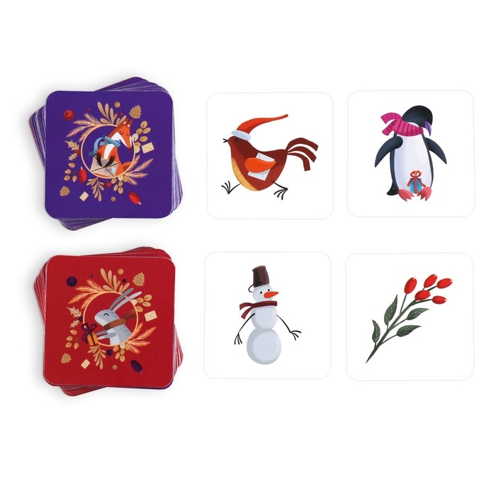 Новогодняя настольная игра «Новый год: Окавока. Компакт», 120 карт, 7+ Новогодняя настольная игра «Новый год: Окавока. Компакт», 120 карт, 7+