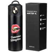 Термокружка, 420 мл, Simple "Опасная штучка", сохраняет тепло до 8 ч Термокружка, 420 мл, Simple "Опасная штучка", сохраняет тепло до 8 ч