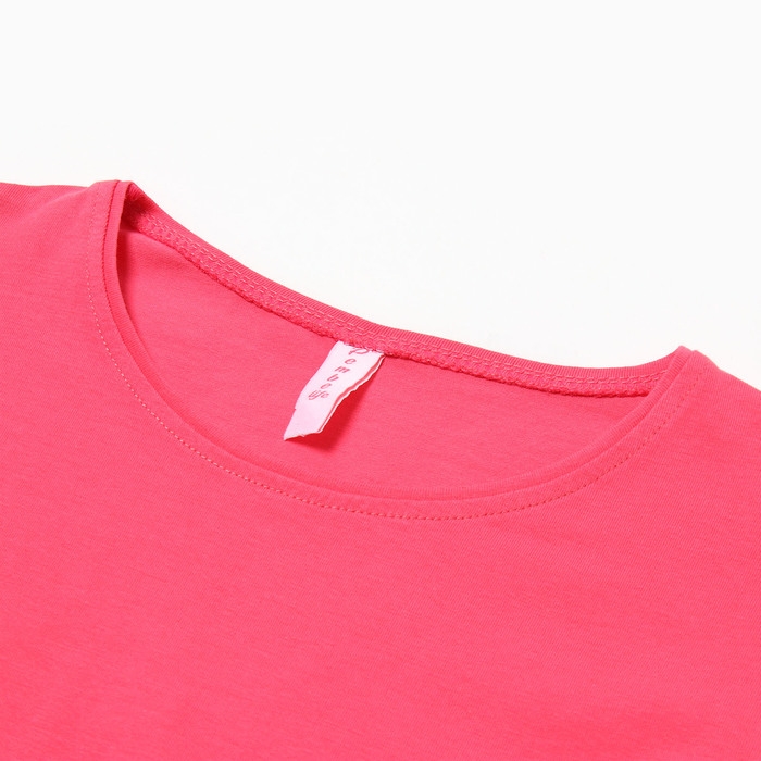 Лонгслив для девочки, цвет яр.розовый, рост 152 Лонгслив для девочки, цвет яр.розовый, рост 152