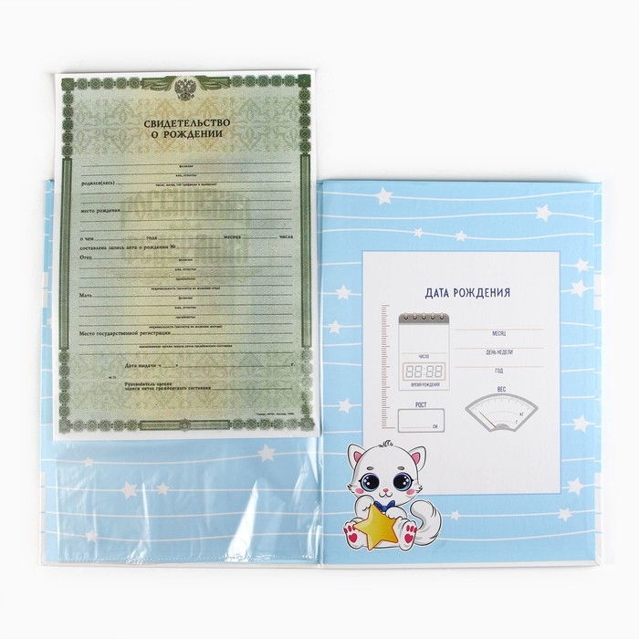 Папка для документов набор &laquo;Мои первые документы&raquo;, 23,5 х 31,3 см