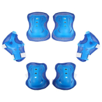 Защита роликовая ONLYTOP OT-2020, р. S, цвет синий