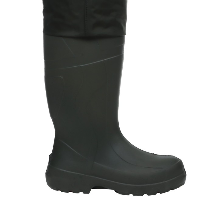 Сапоги (полукомбинезон) TORVI ЭВА &laquo;Перекат&raquo; без вкладыша, цвет олива, размер 42-43, L (52-54)