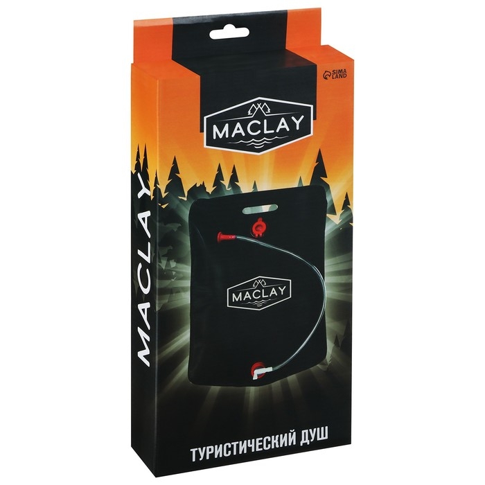 Душ туристический Maclay, 20 л Душ туристический Maclay, 20 л