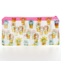 Пенал школьный мягкий плоский 9,5 х 20,5 ПВХ &laquo;1 сентября: Котятки&raquo; МИКС