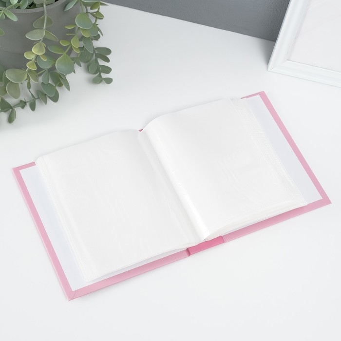 Фотоальбом на 40 фото 10х15 см "Зайка в тюльпанах" в коробке МИКС 4,5х14х17 см