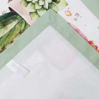 Дорожка "Этель" Кактусы 30*70 см, 100% хлопок, саржа 190 г/м2 Дорожка "Этель" Кактусы 30*70 см, 100% хлопок, саржа 190 г/м2