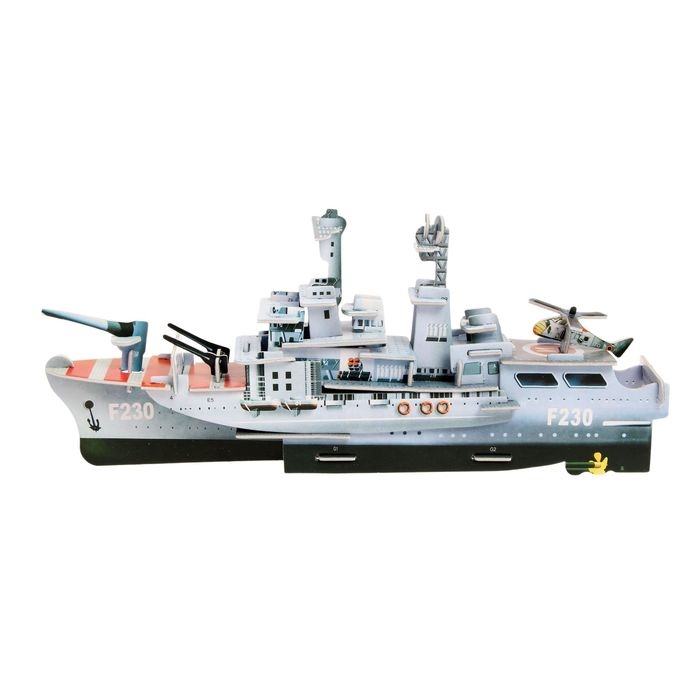 Конструктор 3D &laquo;Корабль&raquo;, 55 деталей