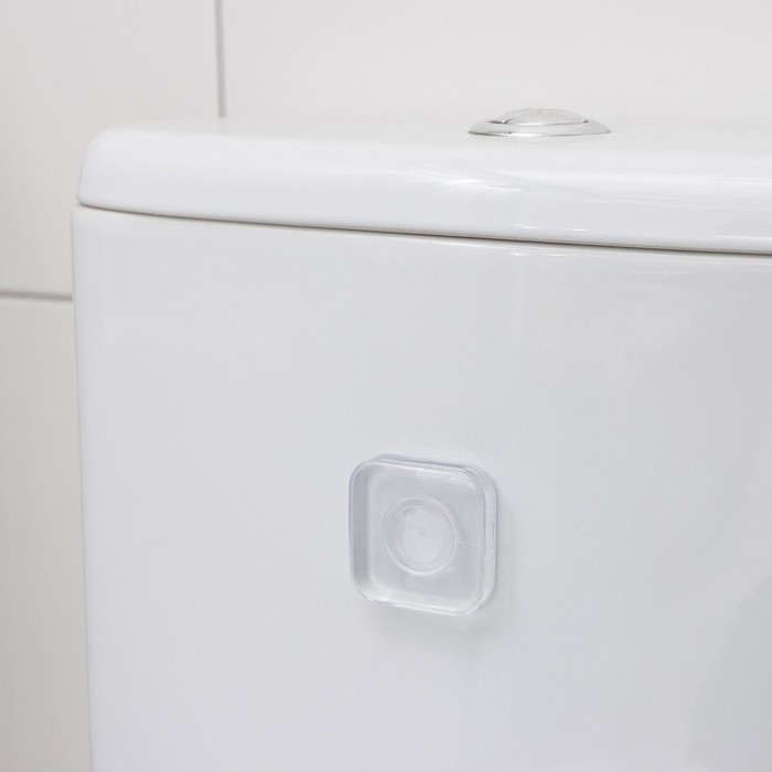 Держатель-стоппер универсальный для дома, 4,6&times;1 см, прозрачный