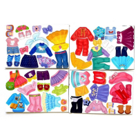 Магнитная игра &laquo;Одевашки. Вероника&raquo;