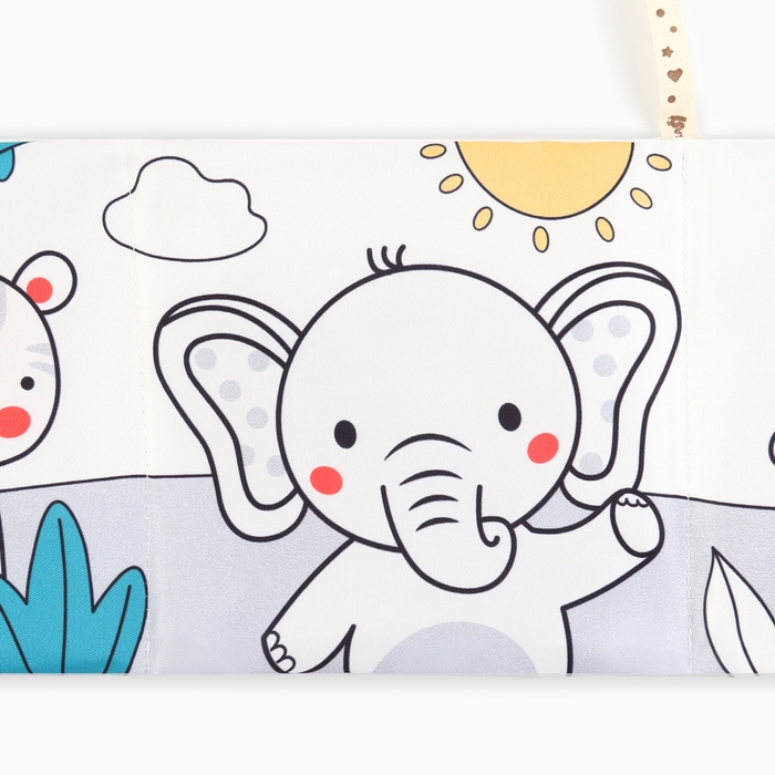 Бортик на кроватку «Baby time» 14х70 см, Крошка Я Бортик на кроватку «Baby time» 14х70 см, Крошка Я