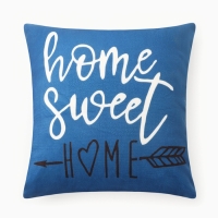 Чехол на подушку Этель "Home" 4 шт, 40*40 см, велюр 100% п/э Чехол на подушку Этель "Home" 4 шт, 40*40 см, велюр 100% п/э