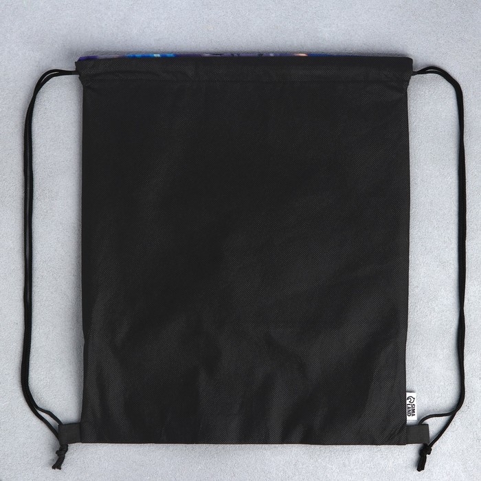 Мешок для обуви &laquo;Аниме воин&raquo; с прозрачным окном 30 х 40 см