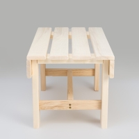 Лавочка низкая , наличник, липа "Добропаровъ", 70×33×30 см Лавочка низкая , наличник, липа "Добропаровъ", 70×33×30 см