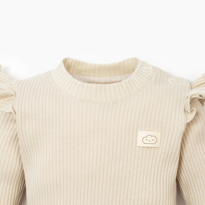 Костюм: джемпер и леггинсы Крошка, Я BASIC LINE, рост 62-68 см, молочный Костюм: джемпер и леггинсы Крошка, Я BASIC LINE, рост 62-68 см, молочный