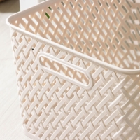 Корзина для хранения «Плетёнка», 35×29×22,5 см, цвет бежевый Корзина для хранения «Плетёнка», 35×29×22,5 см, цвет бежевый