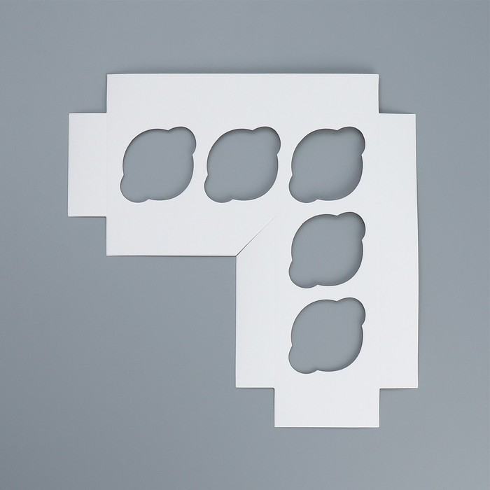 Коробка для капкейков и бенто-торта, кондитерская упаковка &laquo;Подарок для тебя&raquo;, 25 х 25 х 10 см