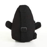 Сумка детская для девочки на молнии &laquo;Выбражулька&raquo;, цвет чёрный