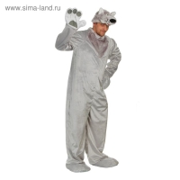 Карнавальный костюм &laquo;Волк&raquo; взрослый, р. 50&ndash;52