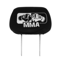 Чехлы на подголовник ММА, черные, набор 2 шт Чехлы на подголовник ММА, черные, набор 2 шт