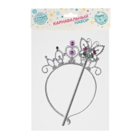 Карнавальный набор «Золушки», 2 предмета: жезл, ободок Карнавальный набор «Золушки», 2 предмета: жезл, ободок